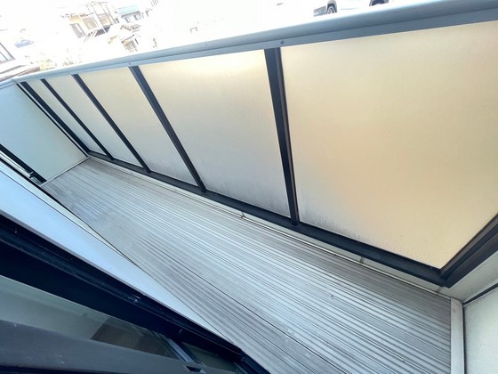 バルコニー　※別部屋の写真です