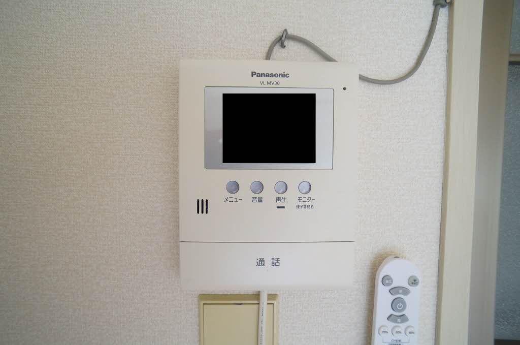 セキュリティ　モニタ付きドアホン