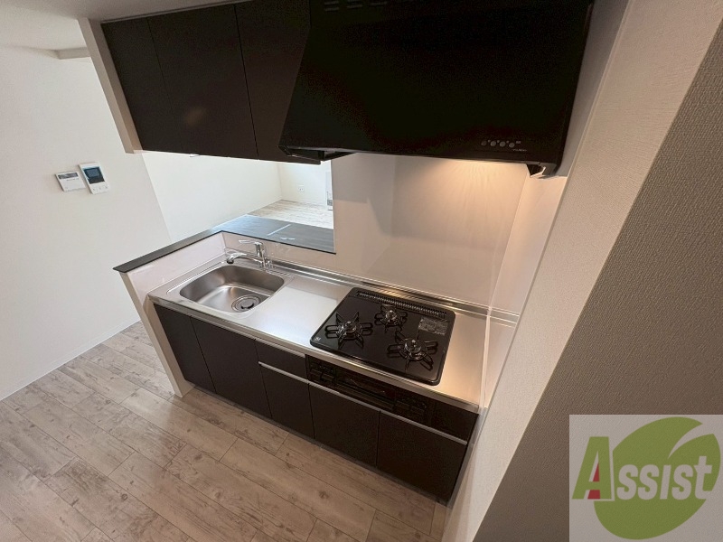 キッチン　システムキッチンなので、すぐお料理に使えます！