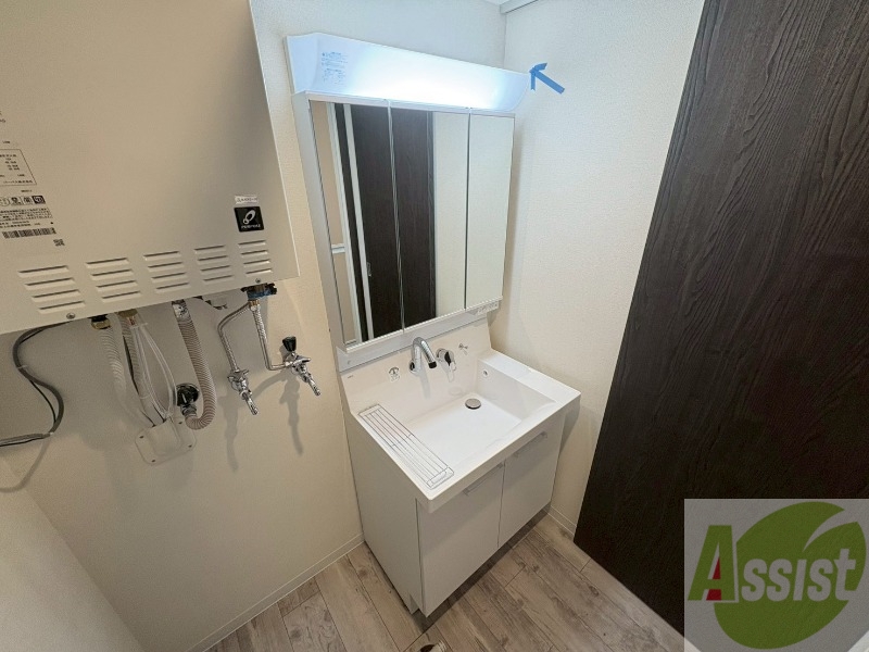 洗面設備　シャンプードレッサーで身支度もラクラクです！