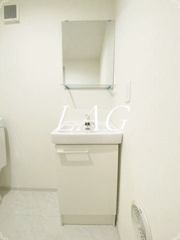 洗面設備　洗面台です。