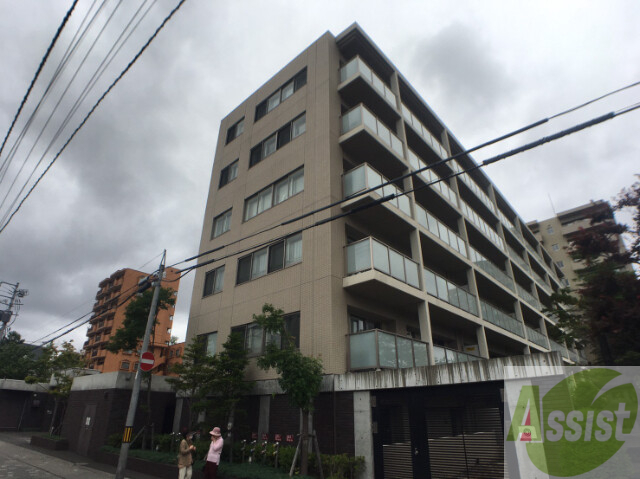 建物外観　札幌市中央区南１３条西「ブランズ札幌中島公園」