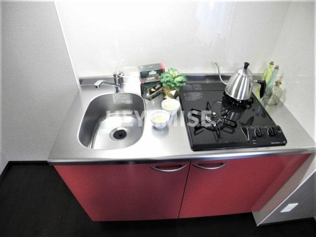 キッチン　※同間取りのモデルルームの画像です（家具家電は付きません）※