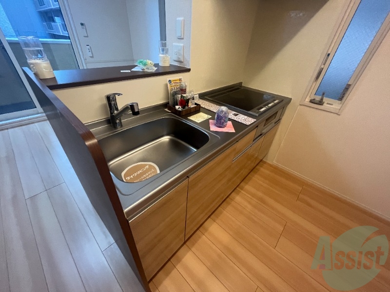 キッチン　キッチンは調理スペースがありのびのびお料理出来ます。