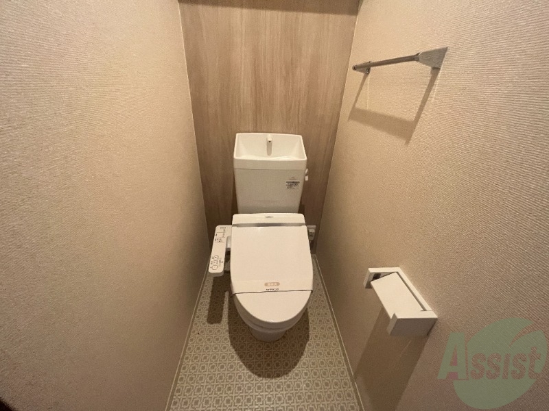 トイレ　トイレはウォシュレット付きなので安心して過ごせます。
