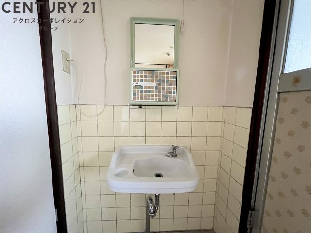 洗面設備　洗面化粧台付き！