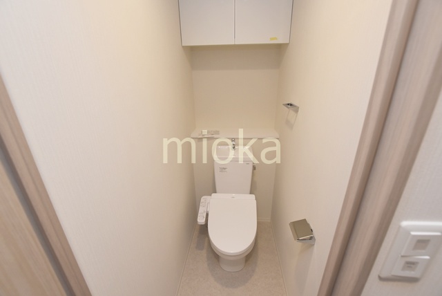 トイレ　ゆったりとした空間のトイレです