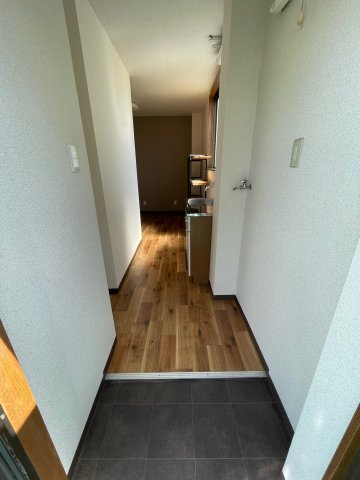 玄関　落ち着いた玄関です