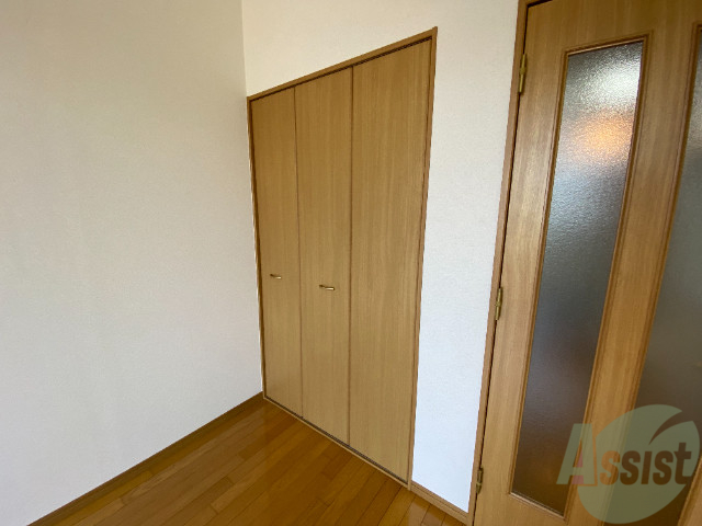 収納　ここに収納があります。収納があると部屋が広く使えます。