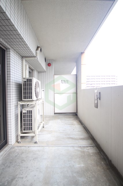 バルコニー　広々としたバルコニーです