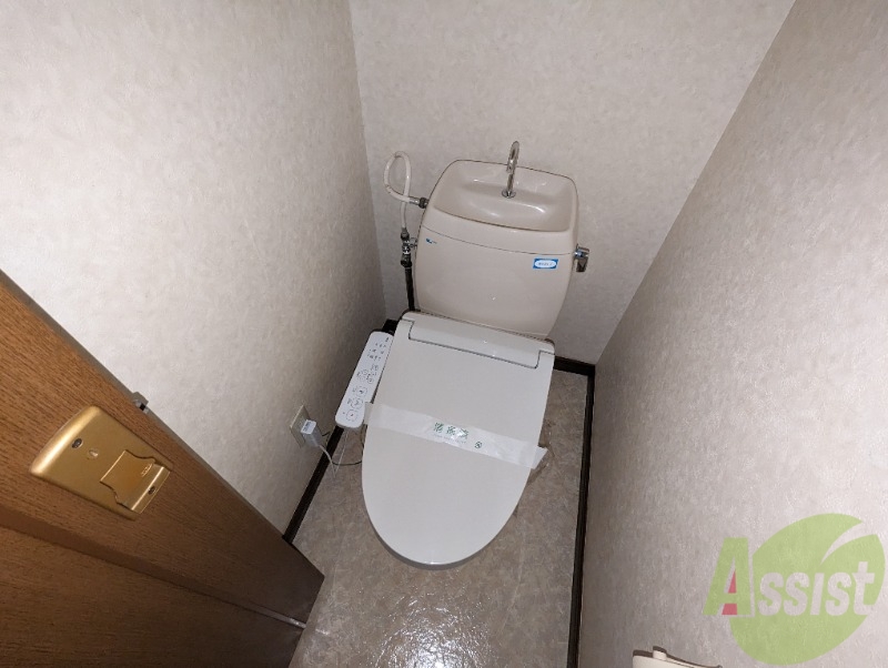 トイレ　お手洗いは落ち着くこじんまりとした感じがいいですね。