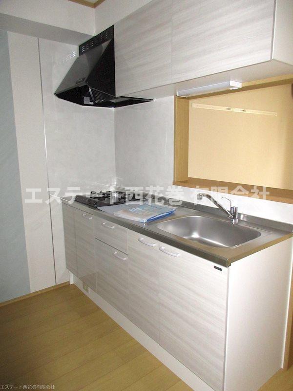 キッチン　２口コンロ付き