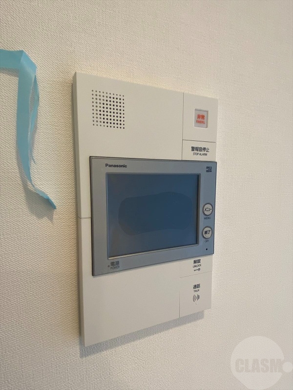 セキュリティ　モニター付きインターホン