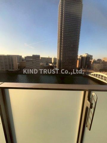 バルコニー　落ち着いた時間を過ごせるバルコニーです