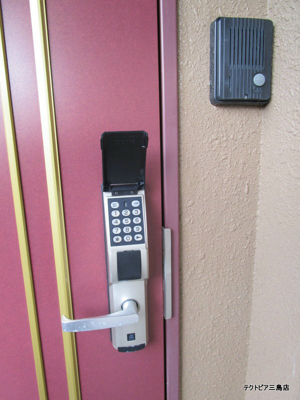 セキュリティ　暗証番号式の電子ロックキー