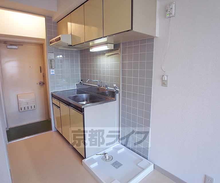 キッチン　コンパクトなキッチンですね！