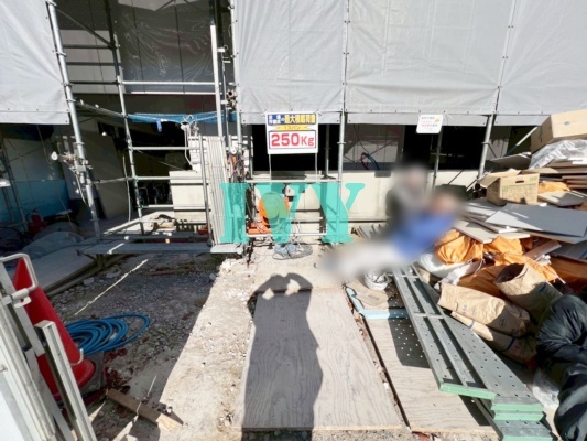 その他共有部分　建築中