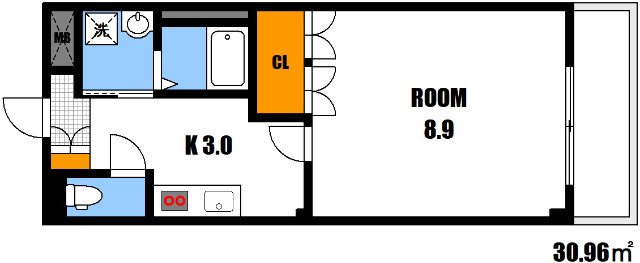 フェリーチェ・Ｋの間取り