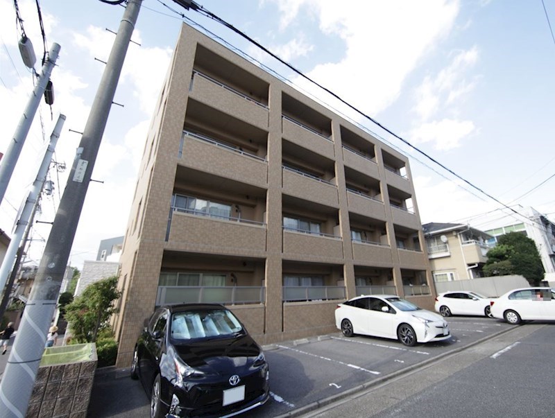 建物外観　外観　オートロック　外壁タイル張り