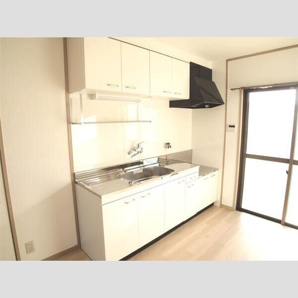 キッチン　オシャレなキッチン付き．