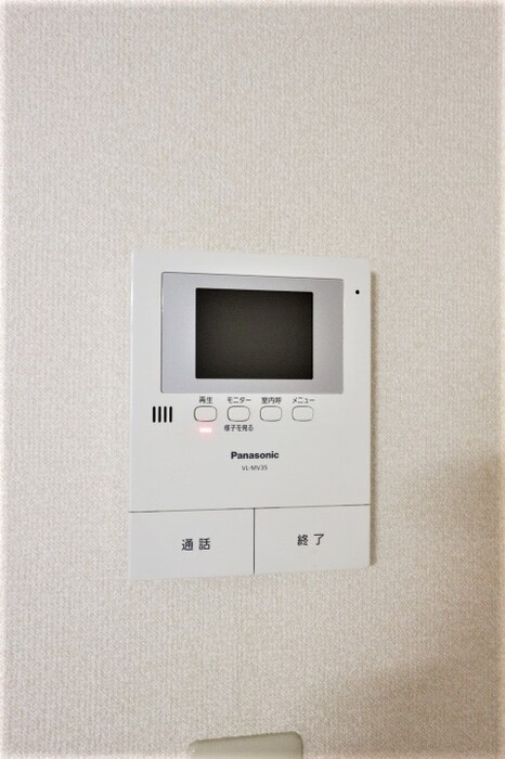 セキュリティ　モニター付きインターホン