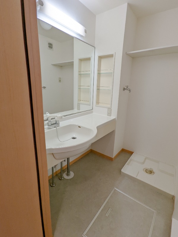 洗面設備　図面と現状に相違がある場合には現状を優先