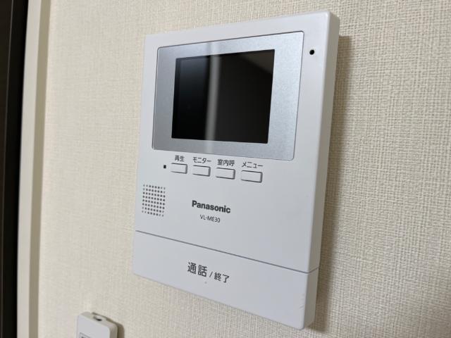 セキュリティ　カメラ付インターホン（イメージ）