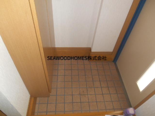 玄関　玄関広々！