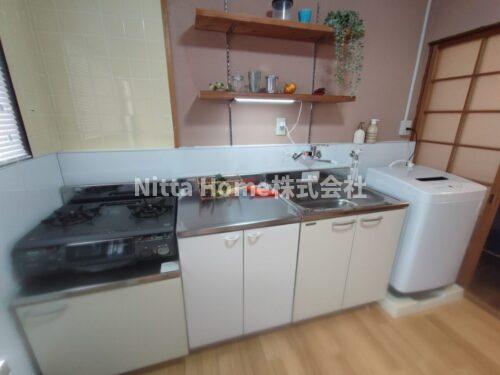 キッチン　ガスコンロ設置済み！！