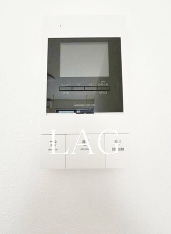 セキュリティ　モニター付きインターフォンです。