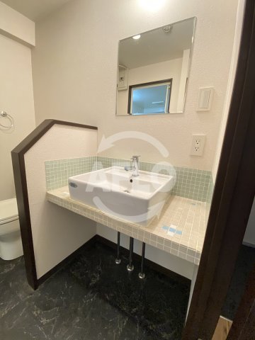 洗面設備　ZERO千代崎　独立洗面台