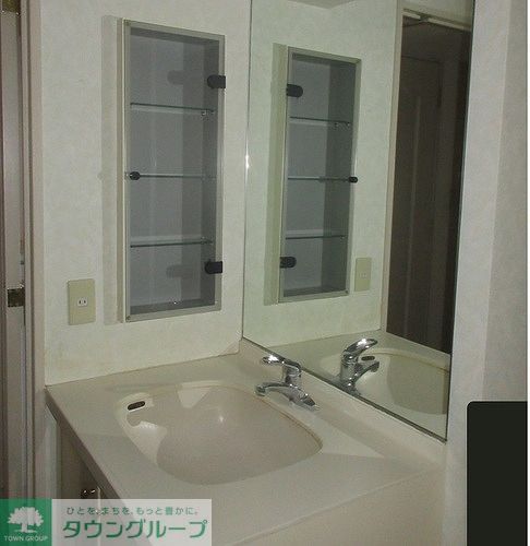 洗面設備　洗面台　内装前