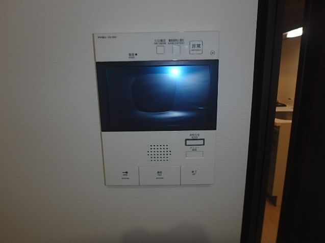 セキュリティ　スワンズシティ新大阪ヴィーヴォ　モニター付きインターホン