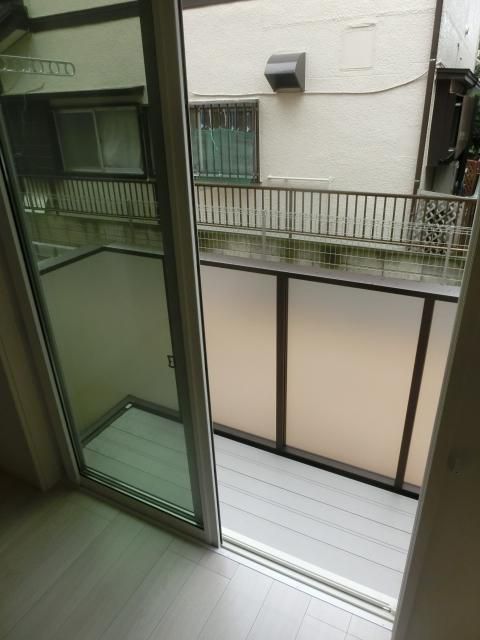 バルコニー　景色