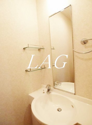 洗面設備　洗面台です。