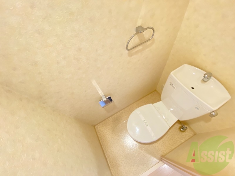 トイレ　快適に使用できる、清潔感にこだわったトイレです。