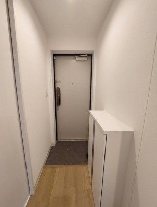 玄関　落ち着いた玄関です