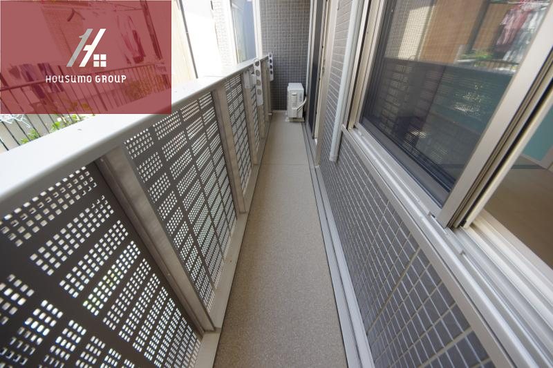 バルコニー　落ち着いた時間を過ごせるバルコニーです