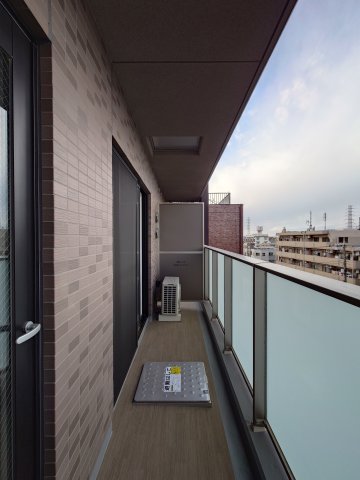 バルコニー　広々としたバルコニーです