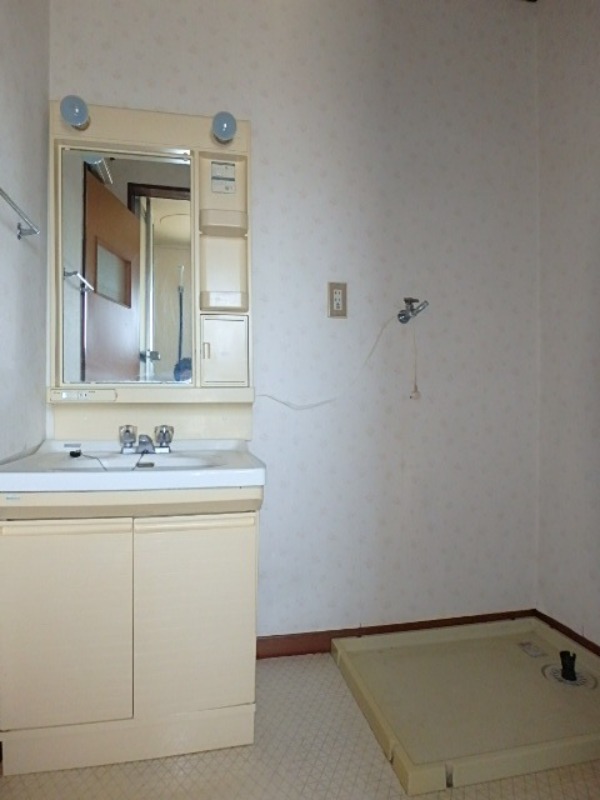 洗面設備　図面と現状に相違がある場合には現状を優先