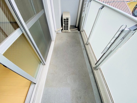 バルコニー　※別部屋の写真です