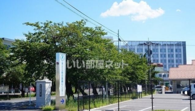 病院　国立病院機構東近江総合医療センター(独立行政法人)（病院）まで676m