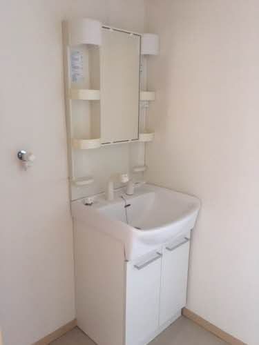 洗面設備　洗髪洗面化粧台