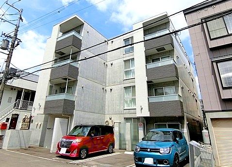 建物外観　インターネット無料採用の2ＬＤＫマンションです♪