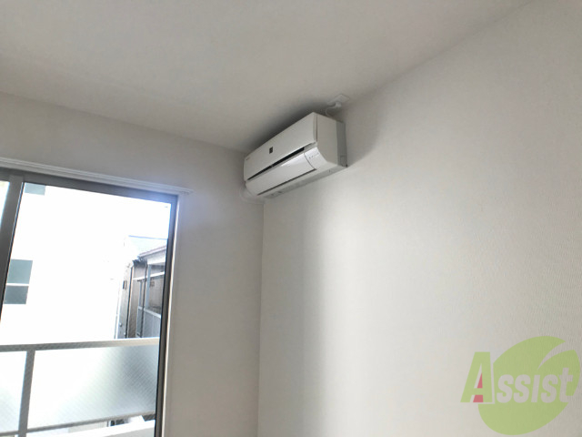 その他設備　ちゃんとエアコンもついているので、安心してくださいね。