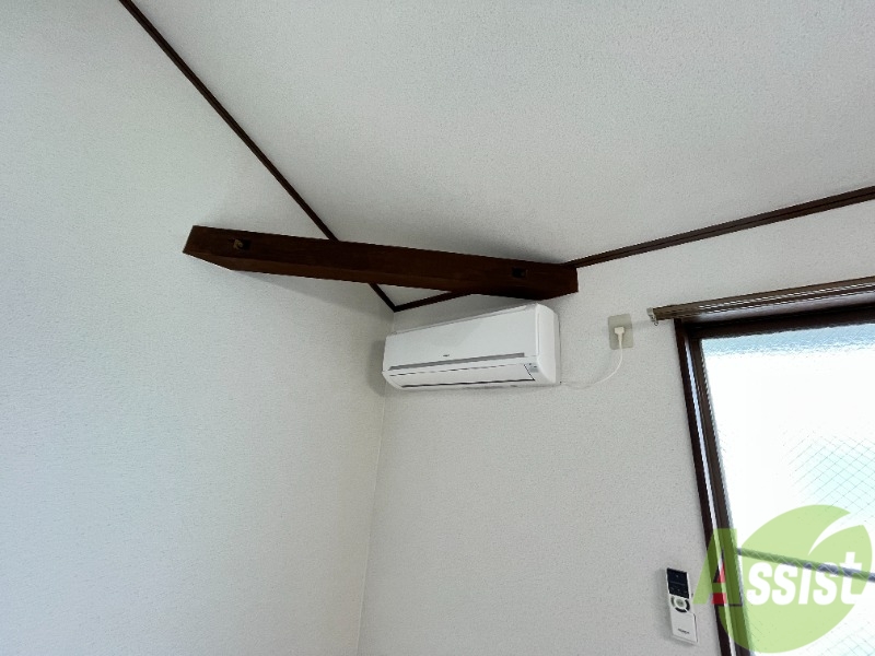 その他設備　エアコンが付いているので夏も冬も快適ですね～