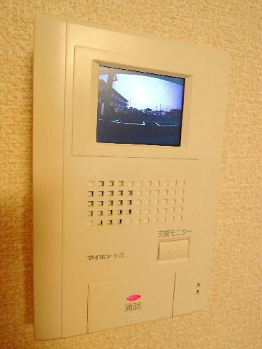 セキュリティ　安心のモニター付きインターホンです。