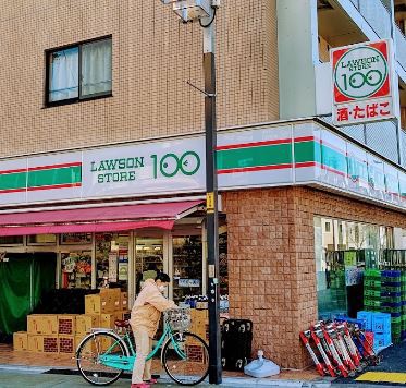 コンビニ　ローソンストア100 大森西店（コンビニ）まで225m