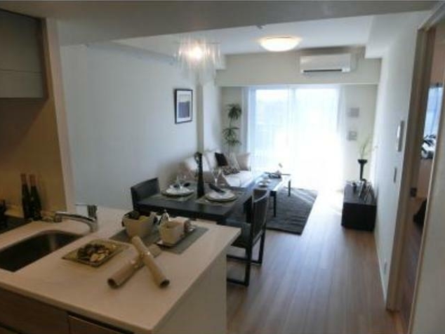 居室・リビング　12.6帖のきれいなLDK。家具は付きません