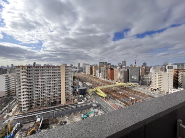 眺望　バルコニーからの景色です